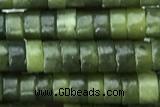 ROND31 15 inches 2*4mm heishi jade gemstone beads