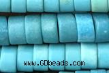 ROND79 15 inches 2*4mm heishi turquoise gemstone beads