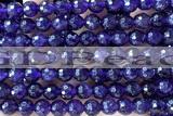 AMET21 15 inches 8mm faceted round natural amethyst beads