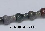 CAB466 15.5 inches 10*14mm vase-shaped indian agate gemstone beads