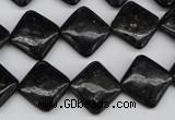CAE100 15.5 inches 12*12mm diamond astrophyllite beads wholesale