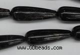 CAE24 15.5 inches 10*30mm teardrop astrophyllite beads wholesale