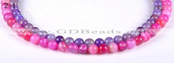 CAG142 9mm  smooth  round madagascar agate stone beads Wholesale