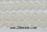 CAG6501 15.5 inches 6mm round Brazilian white agate beads