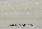 CAG6522 15.5 inches 6*10mm rondelle Brazilian white agate beads