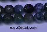 CAG9363 15.5 inches 10mm faceted round moss agate beads wholesale