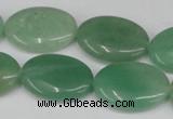 CAJ304 15.5 inches 18*25mm oval green aventurine jade beads