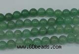 CAJ71 15.5 inches 6mm round green aventurine beads wholesale
