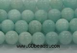 CAM1501 15.5 inches 6mm round natural peru amazonite beads