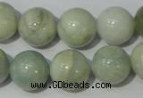 CAM705 15.5 inches 14mm round natural amazonite gemstone beads