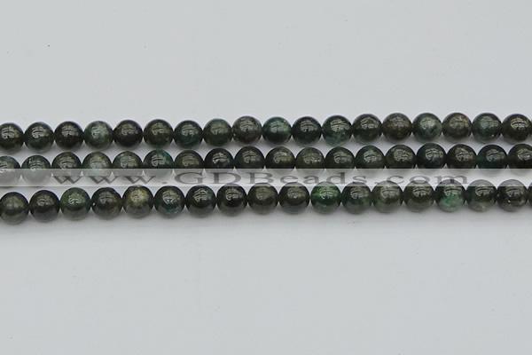 CAP512 15.5 inches 8mm round green apatite gemstone beads