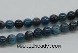 CAP52 15.5 inches 6mm round dyed apatite gemstone beads wholesale