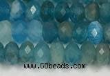 CAP624 15.5 inches 2.5*4mm faceted rondelle apatite beads