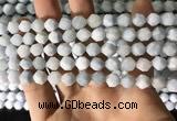 CAQ853 15.5 inches 6mm faceted nuggets aquamarine beads wholesale