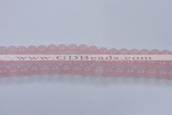 CBC303 15.5 inches 10mm round pink chalcedony beads wholesale