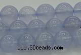 CBC452 15.5 inches 8mm round blue chalcedony beads wholesale