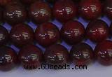 CBD353 15.5 inches 10mm round poppy jasper beads wholesale