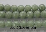 CBJ302 15.5 inches 8mm round natural jade beads