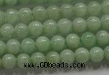 CBJ307 15.5 inches 4mm round A grade natural jade beads