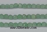 CBJ45 15.5 inches 3mm faceted round jade beads wholesale
