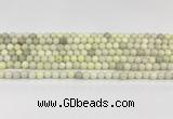CCB828 15.5 inches 6mm round ivory jasper gemstone beads wholesale