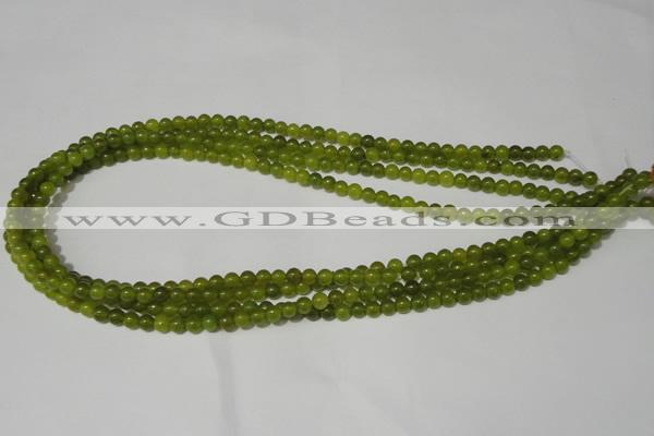 CCN12 15.5 inches 4mm round candy jade beads wholesale