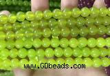 CCN6101 15.5 inches 6mm round candy jade beads Wholesale