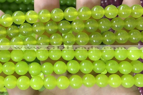 CCN6102 15.5 inches 8mm round candy jade beads Wholesale
