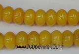 CCN91 15.5 inches 8*12mm rondelle candy jade beads wholesale