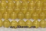 CCT1415 15 inches 4mm, 6mm round cats eye beads