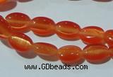 CCT604 15 inches 4*6mm oval cats eye beads wholesale
