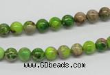 CDE82 15.5 inches 6mm round dyed sea sediment jasper beads