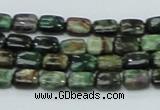 CEM16 15.5 inches 6*8mm rectangle emerald gemstone beads wholesale