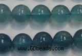 CFL1005 15.5 inches 14mm round blue fluorite beads wholesale