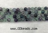 CFL1452 15.5 inches 8mm round fluorite beads wholesale