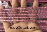 CFL1496 15.5 inches 6mm round purple fluorite gemstone beads