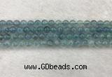 CFL1515 15.5 inches 6mm round blue fluorite gemstone beads