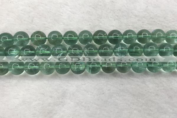 CFL1525 15.5 inches 12mm round green fluorite gemstone beads