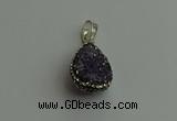 CGP469 15*20mm teardrop crystal glass pendants wholesale