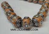 CIB133 18mm round fashion Indonesia jewelry beads wholesale