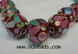 CIB361 23mm round fashion Indonesia jewelry beads wholesale