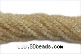 CITR02 15 inches 6mm round citrine gemstone beads