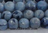CKC704 15.5 inches 12mm faceted round imitation blue kyanite beads