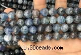 CKC753 15.5 inches 10mm round blue kyanite beads wholesale