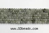 CLB1075 15.5 inches 6mm faceted round labradorite beads