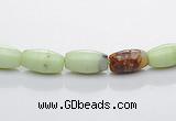 CLE06 4*8mm rice lemon turquoise gemstone beads Wholesale