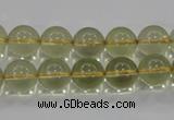 CLQ52 15.5 inches 10mm round natural lemon quartz beads wholesale