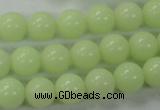 CLU04 15.5 inches 10mm round luminous stone beads wholesale