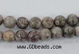 CMB03 15.5 inches 8mm round natural medical stone beads wholesale