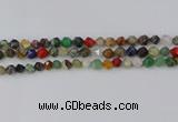 CME107 15.5 inches 8mm faceted nuggets mixed gemstone beads